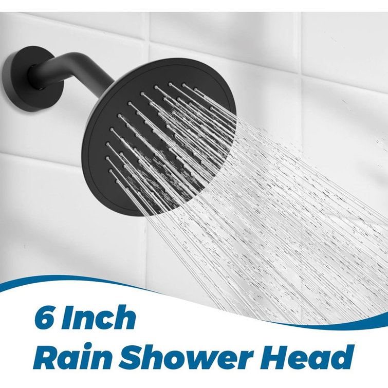 JASODI Shower Faucet Set with Tub Spout,Shower Head and Handle Set, 6